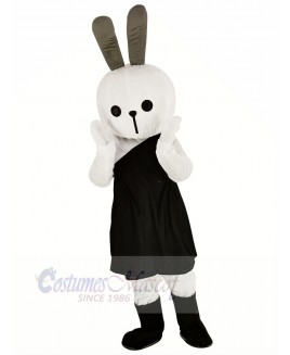 White Easter Bunny Rabbit Mascot Costume Animal