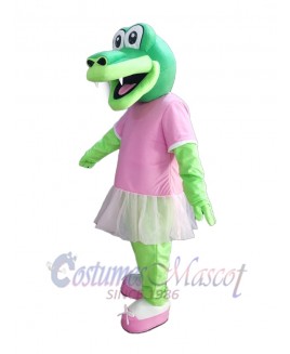 Alligator mascot costume