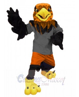 Hawk mascot costume