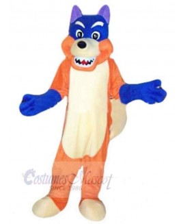 Wolf mascot costume