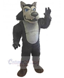 Wolf mascot costume