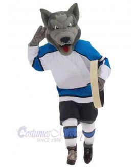 Wolf mascot costume