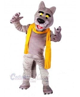 Wolf mascot costume