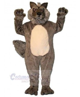 Wolf mascot costume