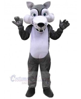 Wolf mascot costume