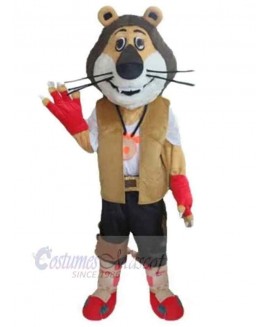 Tiger mascot costume