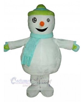 Snowman mascot costume