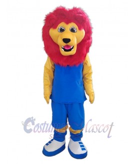 Lion mascot costume