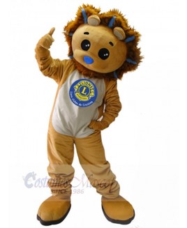 Lion mascot costume