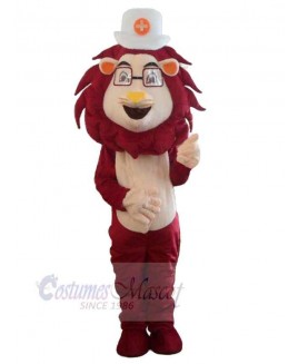 Lion mascot costume