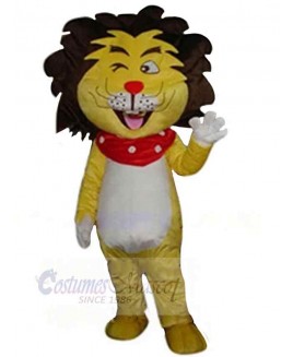 Lion mascot costume