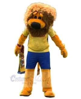 Lion mascot costume