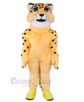 Leopard mascot costume