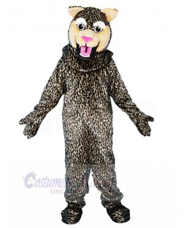 Leopard mascot costume