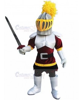 roman knight mascot costume