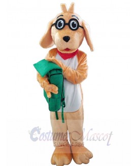 Retriever Dog mascot costume