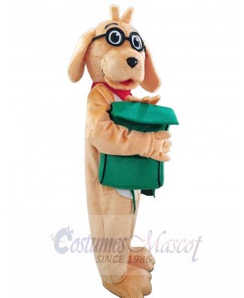 Retriever Dog mascot costume