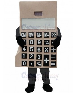 Calculator mascot costume
