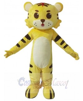 Tiger mascot costume