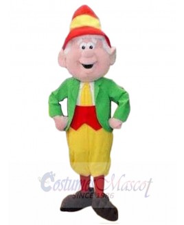 Friendly Leprechaun Elf Mascot Costume Cartoon