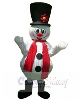 Snowman mascot costume