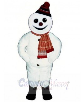 Snowman mascot costume