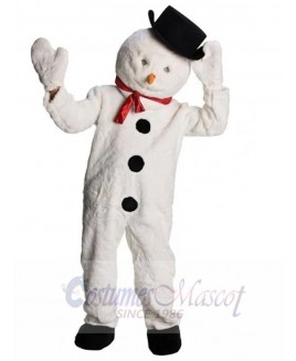 Snowman mascot costume