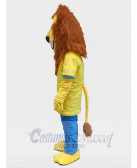 Lion mascot costume