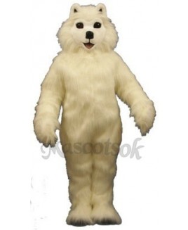 Cute Sam Samoyed Dog Mascot Costume