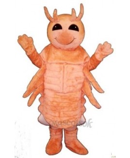 Cute Shrimp Mascot Costume