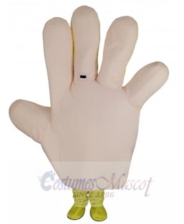 Walking Hand mascot costume