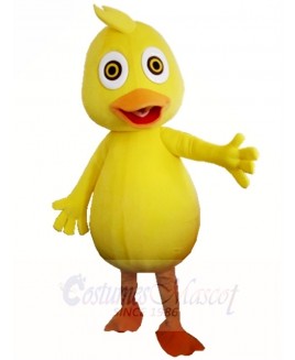 Yellow Duck Mascot Costumes Animal Poultry