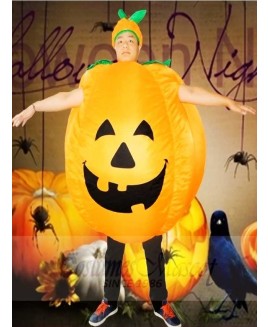 Pumpkin Squash Inflatable Halloween Blow Up Costumes for Adults