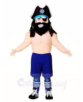 Blackbeard Pirate Mascot Costumes People