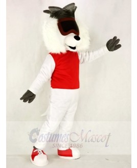 Red Vest Alley Cat Mascot Costumes Animal