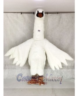 New White Swan Mascot Costumes Bird 