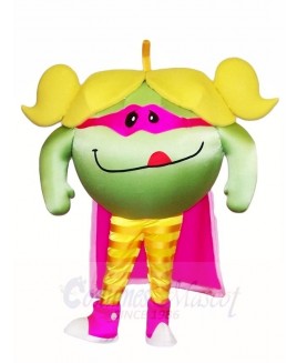 Yummy Green Apple Mascot Costumes Fruit