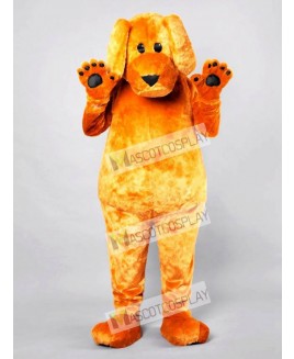 Cartoon Friendly Dog Adult Mascot Funny Costume