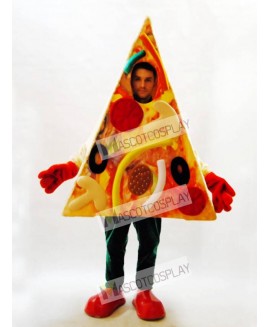 Pizza Slice Mascot Costume