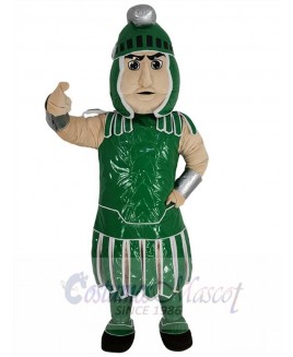 Spartan Knight mascot costume