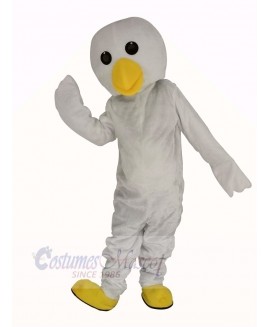 White Chick Mascot Costume