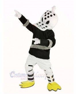 Wild Wing Duck Mascot Costume Ice Hockey Player