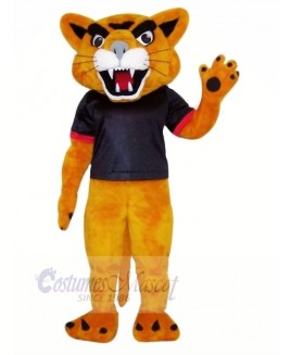 Happy Cougar Mascot Costume Cheap