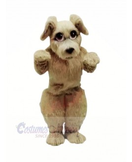 Furry Dog with Big Eyes Mascot Costumes Cartoon