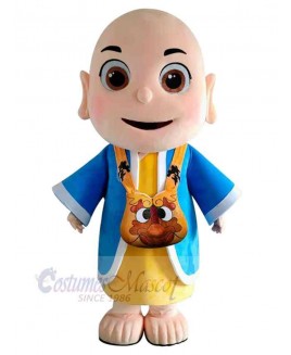 Monk mascot costume