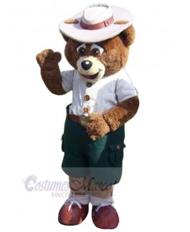 Bear mascot costume