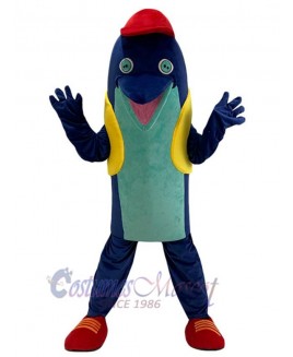 Dolphin mascot costume