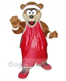 Bear mascot costume