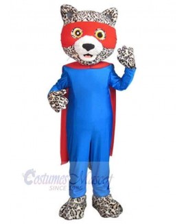 Leopard mascot costume