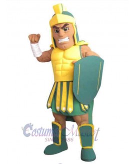 Spartan mascot costume